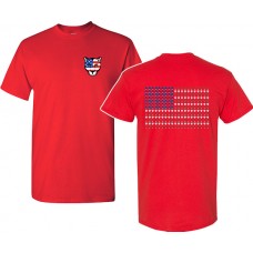 Sycamore Hills 2022 T-shirt (Red, Left Chest)